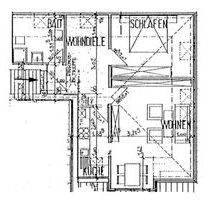 Dachgeschoss-Wohnung im Zentrum von Wittmund zu vermieten