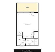 1 Zimmer Wohnung Lüneburg - 590,00&nbsp;EUR Kaltmiete, ca.&nbsp; 44,00&nbsp;m&sup2; in Lüneburg (PLZ: 21337) Ebensberg