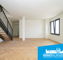 Stilvoll wohnen über 2 Etagen: Maisonette im sanierten Altbau - Nürnberg Erlenstegen