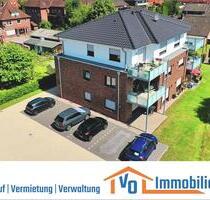 KfW 40 Effizienzhaus: Neuwertige Wohnung mit Einbauküche & Südwestbalkon im Zentrum von Wiesmoor