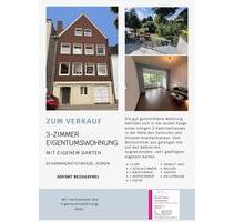 3-Zimmer Eigentumswohnung: eigener Garten, Düren Scharnhorststr.