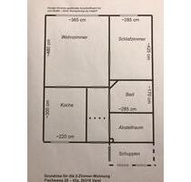 Schöne kleine Wohnung in Büppel - Jade