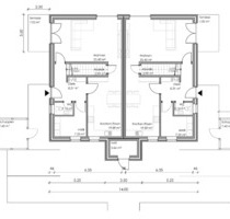 Große neubau Doppelhaushälfte ab 01.02. zu vermieten i Schleswig!