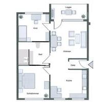 Helle 3-Zimmer-Wohnung ab 01.08.2025 zu vermieten - Velbert Langenberg