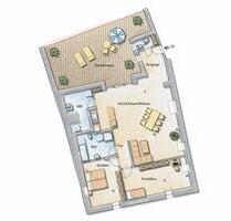Penthouse-Wohnung mit großer Terrasse in Babenhausen zu verkaufen