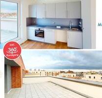 DREI DACHTERRASSEN INKLUSIVE: Modernes 4-Zi.-Penthouse mit stilvoller EBK und modernem Bad - Mannheim Neckarstadt-Ost