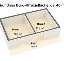 Individuell gestalbares Büro Praxisraum 40qm - Eutin