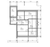 4 RaumWohnung 81,5 qm - 489,00 EUR Kaltmiete, ca.  81,50 m² in Wurzen (PLZ: 04808)