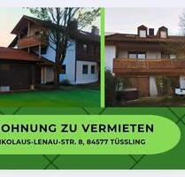 3-Zi-Wohnung mit Süd-Balkon, Garten & Garagen in Tüßling