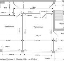 BIT Zentrum, 2 ZKB 57,5 m² 2.OG + Keller 8 m² - Bitburg