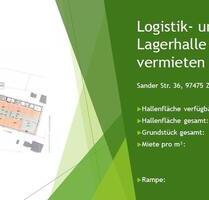 Zu vermieten in Zeil: Logistikfläche, Garage, Räume, Hallenfläche, Außenfläche, Lagerfläche - Zeil am Main