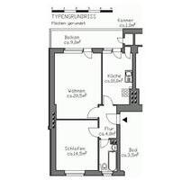 Attraktive 2 Zimmerwohnung mit Balkon und EBK - Berlin Treptow-Köpenick