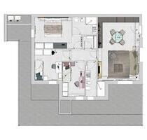 4-Zimmer-Wohnung (100 qm) - Nähe LignanoBibione - Hessigheim