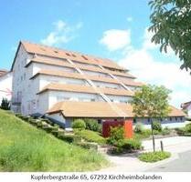 2-Zimmer-Wohnung 50m², EBK, Bad mit Dusche, Balkon - Kirchheimbolanden