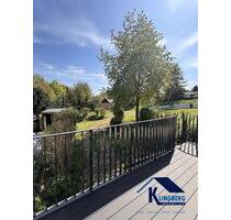 3-Raum-Maisonette-Wohnung mit großer Terrasse und Gartennutzung zu vermieten! - Elsteraue