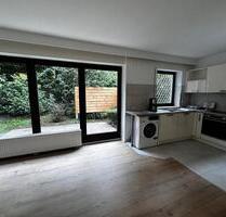Sanierte 1-Zimmer-Wohnung mit Einbauküche und Terrasse - Weimar (Lahn)