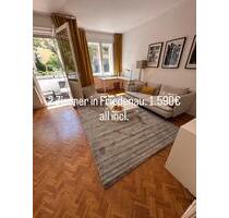 2 Zimmer, möbliert, Berlin-Friedenau