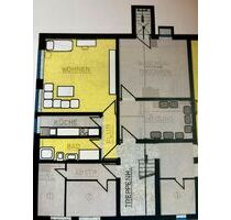 Single Appartement in Geldern - 310,00 EUR Kaltmiete, ca.  38,00 m² in Geldern (PLZ: 47608)