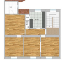 Altbauwohnung Mitte Koblenz - 1.045,00 EUR Kaltmiete, ca.  90,00 m² in Koblenz (PLZ: 56068)