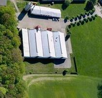 Lager-Produktionshallen mit Wohn- und Verwaltungsgebäude sowie landw. Flächen auf über 46.000 m² - Eldetal