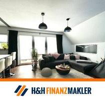 Sonnenverwöhnte Dachgeschosswohnung mit Küche, Stellplatz und zwei Balkonen - Gotha
