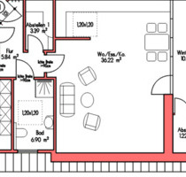 Helle 2-Zimmer-Dachgeschosswohnung in Nottuln zu sofort