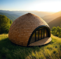 Kuppelhaus Comfort 4 – Ganzjahreshaus 50 m² + 18 m² Galerie - Berlin Mitte