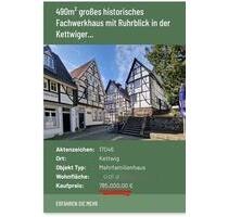 490qm großes Fachwerkhaus in Kettwig mit Ruhrblick - Essen Stadtbezirk IX