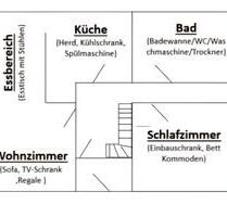 Wohnung 70m2 Dettelbach nur Wochenendpendler