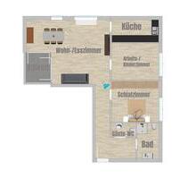 Moderne 3-Zimmer-Wohnung mit 89m² in Oberesslingen zu vermieten - Esslingen am Neckar