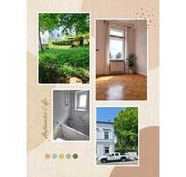 Charmantes 2-Zi.-Altbau-Apartement im 1.OG mit Gemeinschaftsgarten im Herzen des Essener Südens
