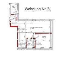 Moderne 2,5 Zimmerwohnung Loft und Terasse ideal für 2 Personen - Pforzheim Nordstadt