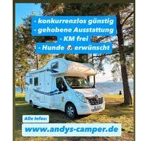 Alkoven Wohnmobil zum Mieten bis 6 Personen - Frohburg