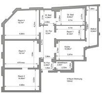 4 Zimmer Wohnung 100 m² - 500,00 EUR Kaltmiete, ca.  100,00 m² in Meuselwitz (PLZ: 04610)