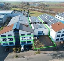DIETZ: Hochwertige 600m² Gewerbehalle mit 2 Rolltoren und optionaler Bürofläche von 80m² bis 240m² - Groß-Umstadt