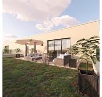 Neubau Erstbezug - Hinterhauswohnung mit großer Südterrasse samt Grünfläche - Halle (Saale) Damaschkestraße