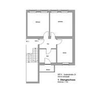 2-Raum Wohnung mit Balkon und EBK - Arnstadt