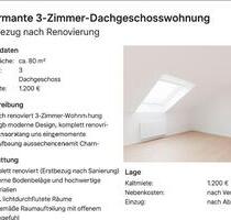 Charmante 3-Zimmer-Dachgeschosswohnung Zentral Bensheim