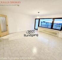 Schöne, helle 3-Zimmer-Dachgeschosswohnung mit Balkon, Fernsicht und Garage in Seligenstadt