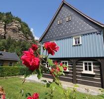 FERIENHAUS OYBIN Zittauer Gebirge +++ Umgebinde im SANDSTEIN