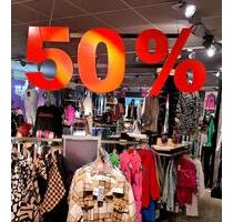 50% Werbeschild 2 m Schriftzug groß Schaufenster Werbung SALE - Berlin Treptow-Köpenick