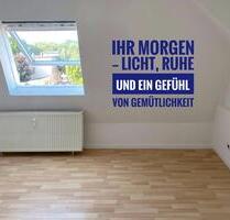 Helle Dachgeschosswohnung im Zentrum von Güsten