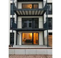 Möblierte 1 Zimmer Terrassen Wohnung gehoben nah an sbahn - Offenbach am Main Hafen