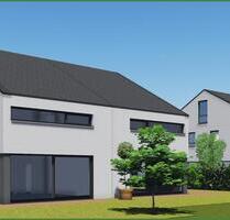 Zur Miete: Moderne Doppelhaushälfte - 2025 bezugsfertig - mit Garten - Carport in Odenthal-Blecher