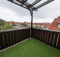 ruhige 3-4-Raum-Whg., Stellplatz, Balkon, Einbauküche - Halberstadt