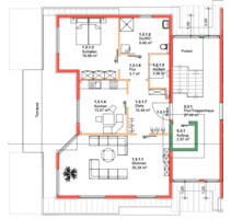 3 Zimmer Wohnung in Mahlberg mit 95 qm + Balkon