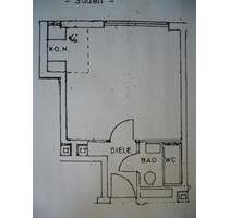 1-Zimmer Wohnung zu Vermieten. - 650,00 EUR Kaltmiete, in München (PLZ: 81475) Thalkirchen-Obersendling-Forstenried-Fürstenried-S