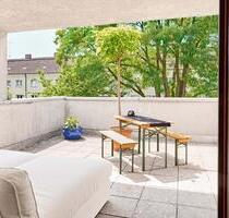 Sehr schöne , möblierte 2 Zimmerwohnung zum Loft umgebaut. - München Schwabing-Freimann