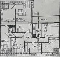 Großzügige 4-Zimmer Wohnung mit Einbauküche und Balkon - Osnabrück Fledder