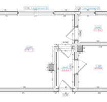 Moderne, KERNSANIERTE, 1-Zimmer-Wohnung 32qm, 1. Bezug, gehoben - Schwaan
